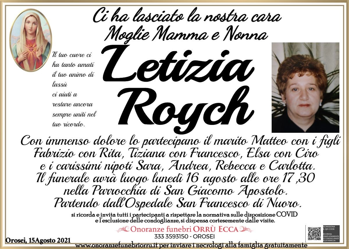 MANIFESTO Maria Letizia Roych