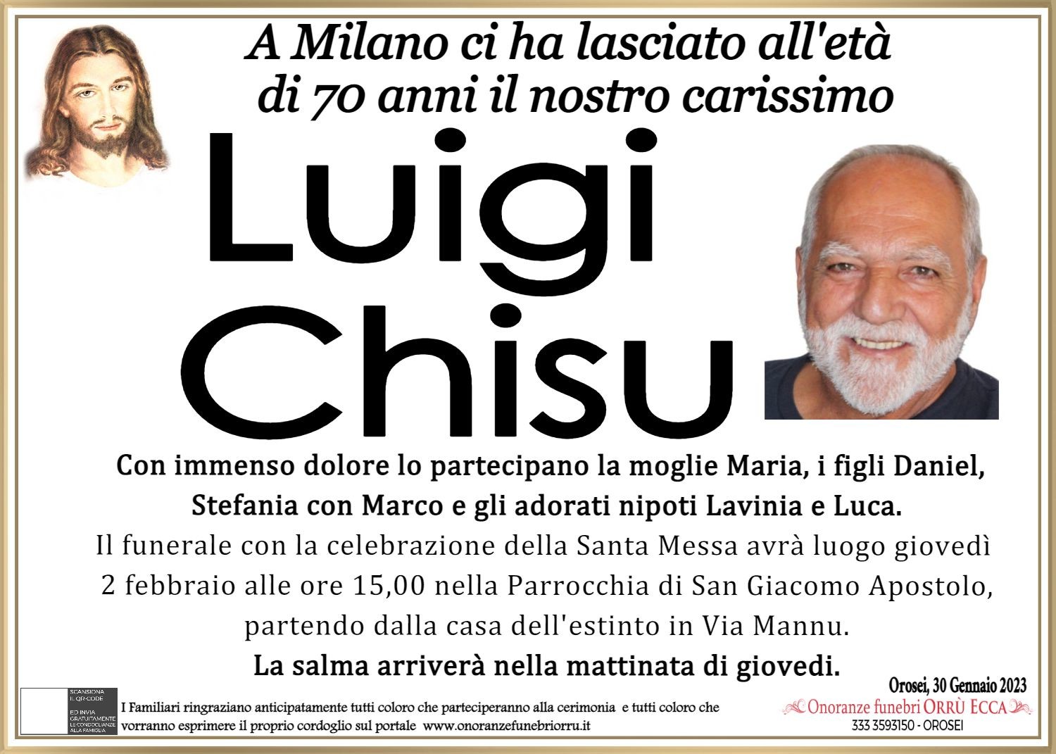 MANIFESTO Luigi Chisu